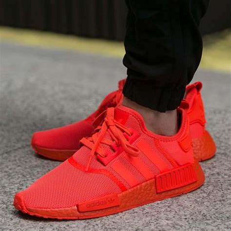 orange adidas nmd|adidas originals nmd r1 red.